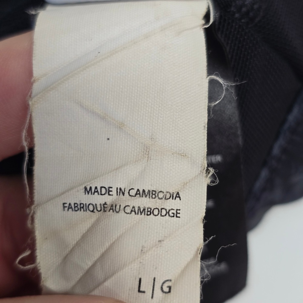 Lole Sports Bra Womens Large Black Grey Camo Crossback High Impact Athleisure - Picture 8 of 12
